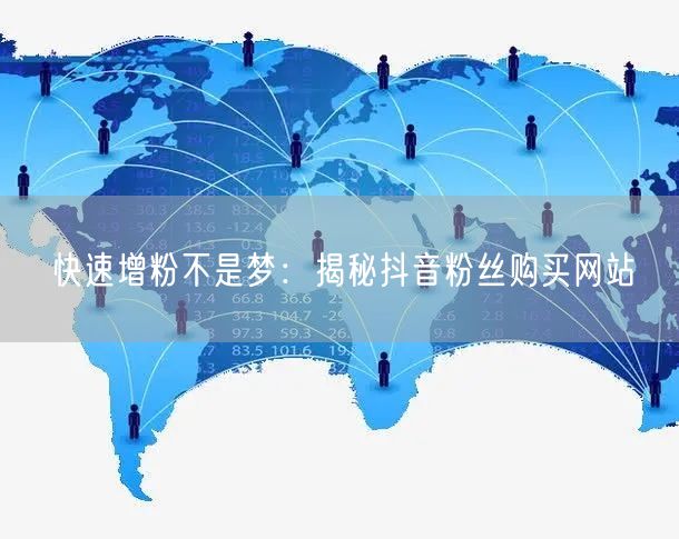 快速增粉不是梦:揭秘抖音粉丝购买网站