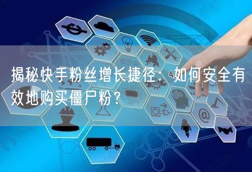 揭秘快手粉丝增长捷径:如何安全有效地购买僵尸粉?
