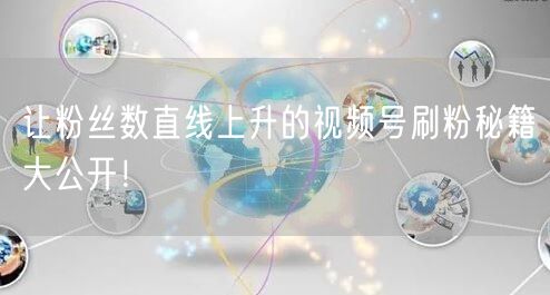 让粉丝数直线上升的视频号刷粉秘籍大公开！